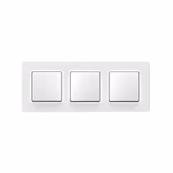 Simon 8200637-090 Plaque de commutation et obturateur Blanc