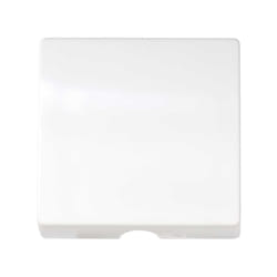 Simon 8200051-090 Plaque de commutation et obturateur Blanc