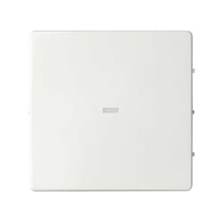 Simon 8201111-090 Plaque de commutation et obturateur Blanc