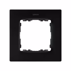 Simon 8200617-098, Noir, Plastique, Simon 82, IP21, CE, 5 - 40 °C