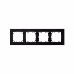 Simon 8200647-098, Noir, Plastique, Simon 82, IP21, CE, 5 - 40 °C