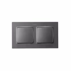 Simon 8200627-096 Plaque de commutation et obturateur Titane