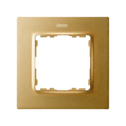 Simon 8200617-095 Plaque de commutation et obturateur Or