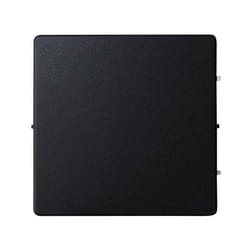 Simon 8200010-098 Plaque de commutation et obturateur Noir