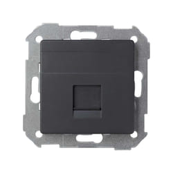 Simon 8200005-098 Plaque de commutation et obturateur Noir