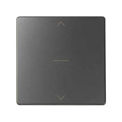 Simon 8200033-096 Plaque de commutation et obturateur Titane