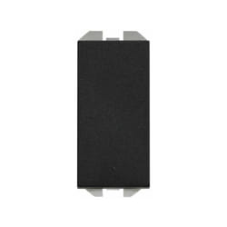 SIMON 270 Bouton poussoir N 10A étroit noir mat 20001150-098
