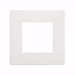 SIMON 270 | Cadre esthétique Icon avec 1 élément blanc 27000610-090 Les cadres Simon 270 sont disponibles en deux styles diff ...