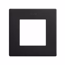 SIMON 270 | Cadre esthétique Icon avec 1 élément noir mat 27000610-098 Les cadres Simon 270 sont disponibles en deux styles d ...