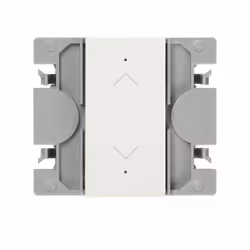SIMON 270 | Commutateur aveugle IO avec clé blanche étroite 21001333-090 Vous avez l'architecture Simon iO avec: régulateur i ...