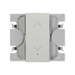 Simon - 270 Interrupteur de store io avec bouton étroit en aluminium 21001333-093