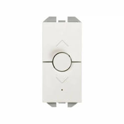 Simon - 270 Interrupteur de store à 3 positions et module étroit blanc 20001333-090