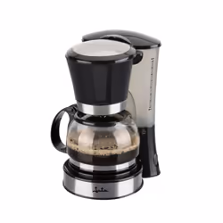 JATA CA288N, Machine à café filtre, Café moulu, 600 W, Noir, Acier inoxydable