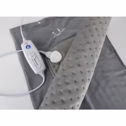 JATA CT10 couverture et coussin chauffant Couverture chauffante 100 W Gris Tissu