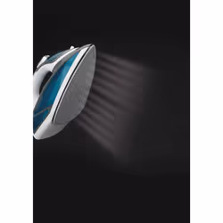JATA PL619C fer à repasser Fer à vapeur Semelle en céramique 2600 W Bleu, Gris, Blanc