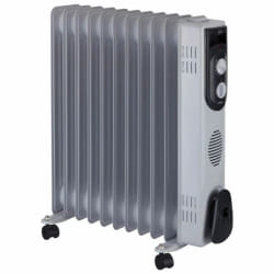JATA R111 Intérieure Gris 2500 W Chauffage électrique à bain d’huile