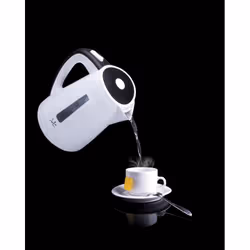 JATA HA701 bouilloire 1 L 2200 W Noir, Blanc - Vue supplémentaire 6