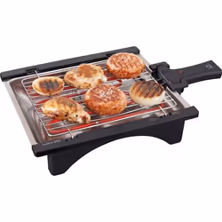 JATA BQ95, 2000 W, Barbecue, Electrique, Balcone, 1 zone(s), Dessus de table