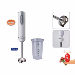 JATA BT158 blender 0,8 L Mélangeur par immersion 700 W Blanc