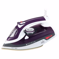 JATA PL221C, Fer à vapeur, Semelle céramique Ultraglide, Gris, Violet, Blanc, 30 g/min, 0,35 L, Intégré