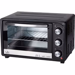 JATA HN921, Four électrique, 21 L, 1380 W, 21 L, Comptoir, Noir