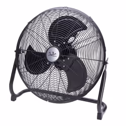 JATA VC3000, Ventilateur à lame domestique, Noir, Sol, 62 dB, 50 cm, 10600 m³/h