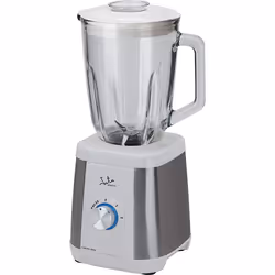 JATA BT797, Mélangeur de table, 1,5 L, Fonction d'impulsion, Pileur de glace, 1300 W, Gris, Acier inoxydable
