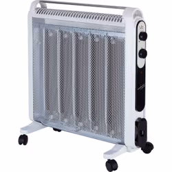 JATA RD227B, Intérieure, Sol, Noir, Blanc, Rotatif, 2000 W, 1200 W