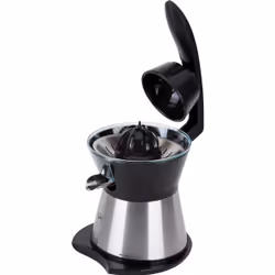 JATA EX613 presse-agrumes Centrifugeuse 160 W Noir, Acier inoxydable