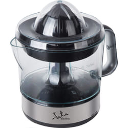 JATA EX421 presse-agrumes 40 W Noir, Acier inoxydable, Transparent
