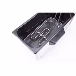 JATA FR680 friteuse Unique 3,2 L Autonome 2000 W Noir, Acier inoxydable