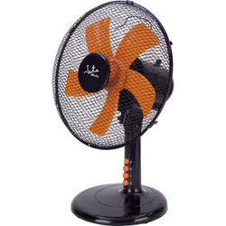 JATA VM3024, Ventilateur à lame domestique, Noir, Orange, Table, 56 dB, Secteur, 45 W