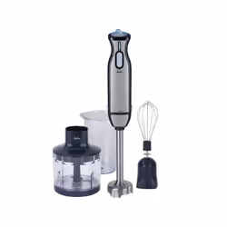 JATA JEBT5026 Mélangeur par immersion 1000 W Noir, Acier inoxydable