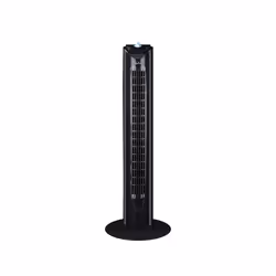 JATA TOWER FAN JVVT3041 BLACK, Ventilateur vertical domestique, Noir, Sol, 53 dB, Rotatif, 1 h