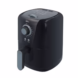 JATA JEFR1221 friteuse Unique 1,5 L 1000 W Friteuse d’air chaud Noir