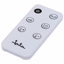 JATA JCTC2102 Intérieure Noir, Blanc 2000 W Chauffage de ventilateur électrique