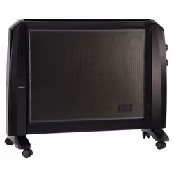 JATA JCRC2115 appareil de chauffage Intérieure Noir 1500 W Chauffage électrique à convecteur