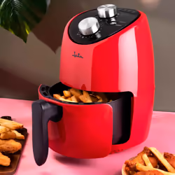 JATA JEFR1222 Friteuse à air chaud 2L 1000W Noir, Rouge - Vue supplémentaire 6