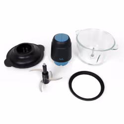 JATA JEPC1250 hachoir électrique 1,5 L 400 W Noir, Transparent