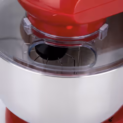 JATA JEMA1502 mixeur Robot mixer 1200 W Rouge, Acier inoxydable