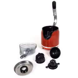 JATA JEEX1059 Centrifugeuse Presse-agrumes 160 W Rouge, Acier inoxydable
