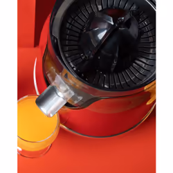 JATA JEEX1059 Centrifugeuse Presse-agrumes 160 W Rouge, Acier inoxydable - Vue supplémentaire 4