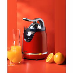 JATA JEEX1059 Centrifugeuse Presse-agrumes 160 W Rouge, Acier inoxydable - Vue supplémentaire 5