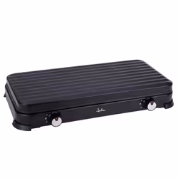 JATA JECG2702 plaque Noir Comptoir Gaz 2 zone(s)