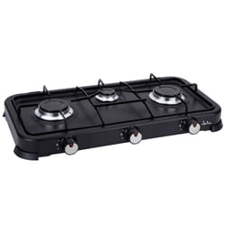 JATA JECG2703 plaque Noir Comptoir Gaz 3 zone(s)