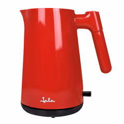 JATA JEHA1038, 1 L, 2200 W, Rouge, Indicateur de niveau d'eau, Arrêt de sécurité en cas de surchauffe, Sans fil