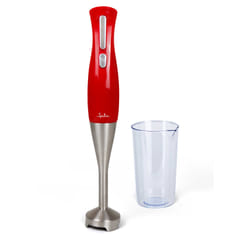 JATA JEBT1852 blender Mélangeur par immersion 900 W Rouge, Acier inoxydable