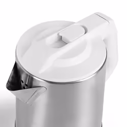 JATA JEHA1723 bouilloire 2 L 1500 W Acier inoxydable, Blanc