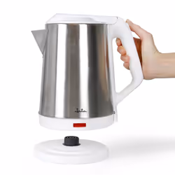 JATA JEHA1723 bouilloire 2 L 1500 W Acier inoxydable, Blanc - Vue supplémentaire 7