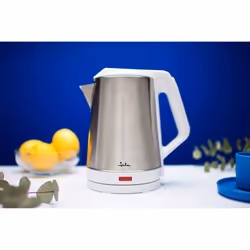 JATA JEHA1723 bouilloire 2 L 1500 W Acier inoxydable, Blanc - Vue supplémentaire 9